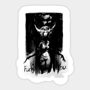 SUMMONING CURSES Sticker